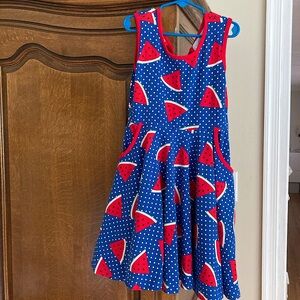 Eleanor Rose Watermelon Print Dress